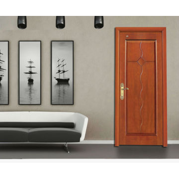 Porte en MDF en bois Porte à manger, porte design simple, portes personnalisées en usine